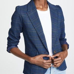 BB Dakota plaid blazer
